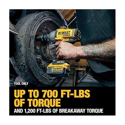  DEWALT 20V MAX XR Brushless High Torque 1/2