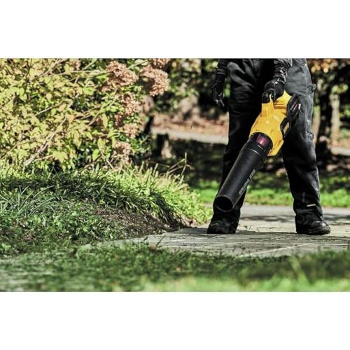  DEWALT 60V MAX* FLEXVOLT Leaf Blower, Cordless, Handheld, 125-MPH, 600-CFM, Tool Only (DCBL772B)