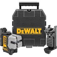 DEWALT Line Laser, Self-Leveling, Black, 3-Beam (DW089K)