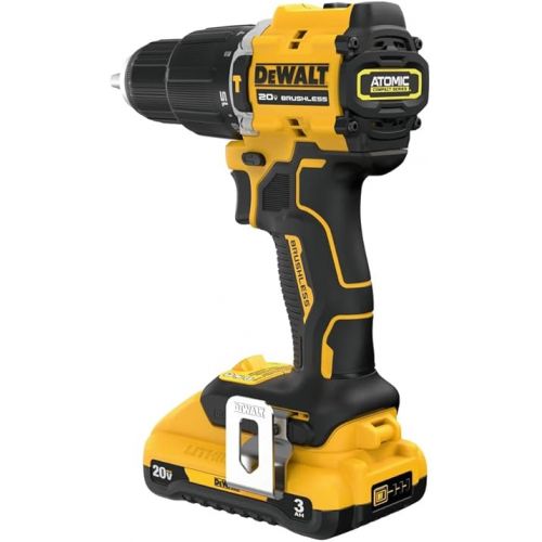  Dewalt DCD799L1 20V MAX ATOMIC COMPACT SERIES Brushless Lithium-Ion 1/2 in. Cordless Hammer Drill Kit (3 Ah)