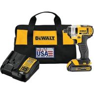 DEWALT 20V MAX Impact Driver Kit, 1/4-Inch, Battery and Charger Included (DCF885C1)