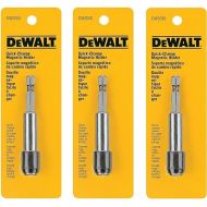DEWALT DW2050 Quick Change 3-Inch Magnetic Bit Tip Holder, 3 Pack