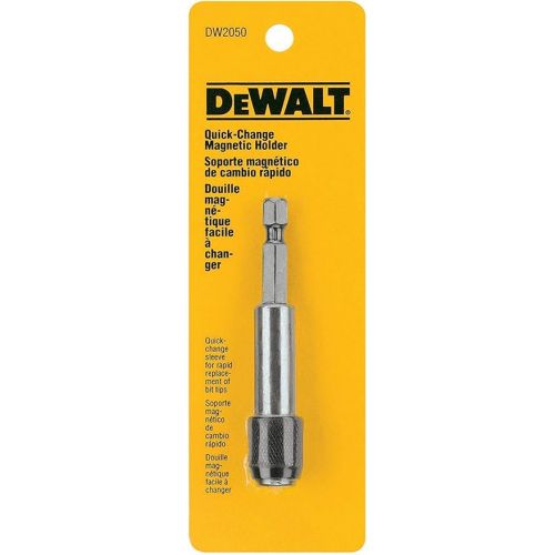  DEWALT DW2050 Quick Change 3-Inch Magnetic Bit Tip Holder, 3 Pack