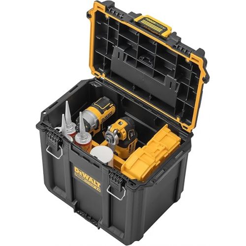  DEWALT TOUGHSYSTEM 2.0 Compact and Durable Deep Toolbox with Removable Dividers (DWST08035)