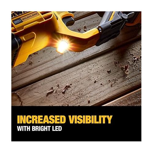  DEWALT 20V MAX* Brushless Cordless 1/2 in. Compact Stud and Joist Drill with FLEXVOLT ADVANTAGE™ (Tool Only) (DCD444B)