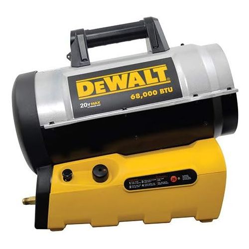  DeWALT DXH70CFAV 68,000 BTU Cordless Forced Air Propane Heater