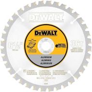 DEWALT Circular Saw Blade, 6 1/2 Inch, 36 Tooth, Aluminum Cutting (DW9152)