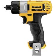 DEWALT 12V MAX* Cordless Screwdriver, 1/4-Inch Hex Chuck, 1-Inch Bit Tips, Tool Only (DCF610B)