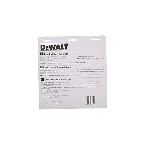  DEWALT Circular Saw Blade, 7 1/4 Inch, 68 Tooth, Metal Cutting (DW3329)