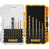 DEWALT Split-Point Twist Drill-Bit Assortment, Titanium Nitride Coated, 13pc (DW1363)