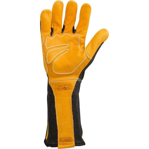  DEWALT Premium TIG Welding Gloves, Adjustable, Gauntlet-Style Cuff, Large