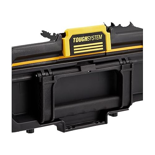  DeWALT DWST83293-1 Tough System 2.0 System Storage Box, Small Size, Tool Box, Storage Case, Tool Box, Stackable Storage