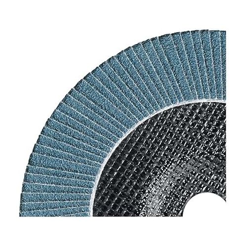  DEWALT DW8317 5-Inch by 7/8-Inch 60 Grit Zirconia Angle Grinder Flap Disc