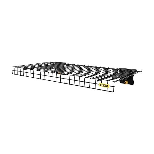  DEWALT Wire Shelf, 24 Inch, 35lb Capacity, Mounts to Metal Rail, DEWALT Workshop Storage System Compatible (DWST82812)