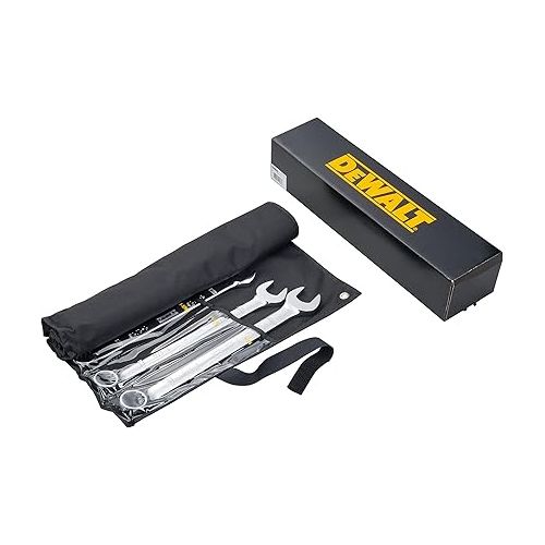  DEWALT Combination Wrench Set, SAE, 17-Piece (DWMT19234)