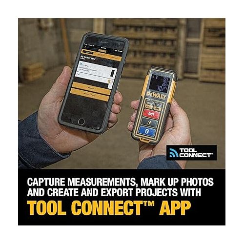  Dewalt Laser Measure Toolwith Bluetooth Dw099S