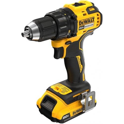  Dewalt DCD793D1 20V MAX Brushless 1/2 in. Cordless Compact Drill Driver Kit