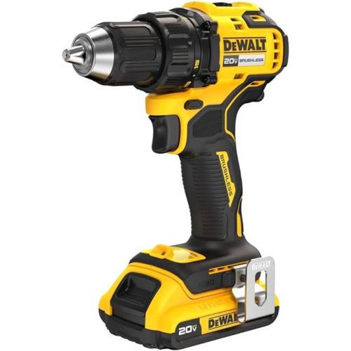  Dewalt DCD793D1 20V MAX Brushless 1/2 in. Cordless Compact Drill Driver Kit