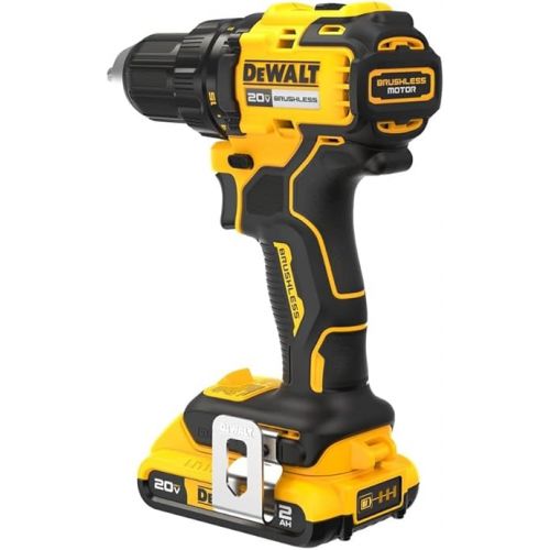  Dewalt DCD793D1 20V MAX Brushless 1/2 in. Cordless Compact Drill Driver Kit