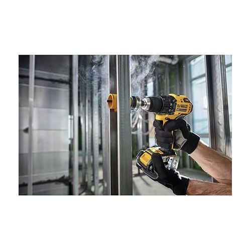  DEWALT ATOMIC 20V MAX* Cordless Drill, 1/2-Inch, Tool Only (DCD708B)