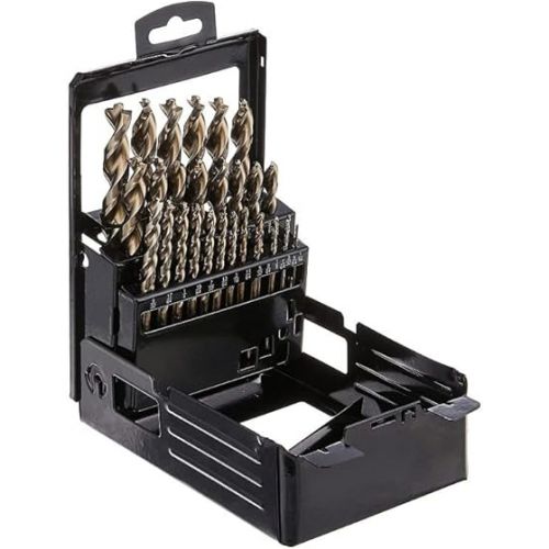  DEWALT Drill Bit Set, Pilot Point, Cobalt Alloy Steel, 29-Piece (DWA1269)