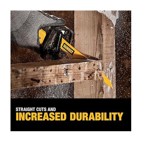  Dewalt DW4892 12-Piece Reciprocating Saw Blade Set w/ Telescoping Case