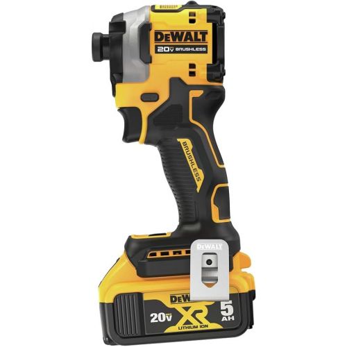  DEWALT ATOMIC 20V MAX 1/4 in. Brushless Cordless Impact Driver Kit with Battery and Charger Included (DCF850P1)