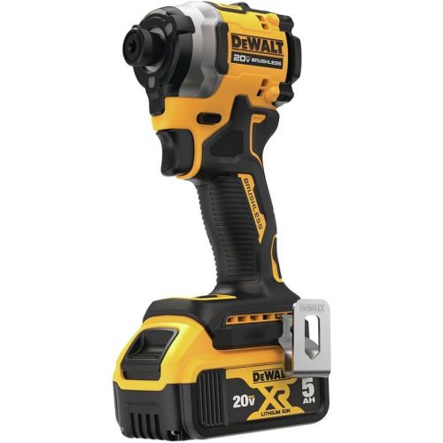  DEWALT ATOMIC 20V MAX 1/4 in. Brushless Cordless Impact Driver Kit with Battery and Charger Included (DCF850P1)