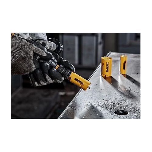  DEWALT Rapid Load Hole Saw Arbor, 3/8-in (DAH9938PBM)