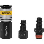 Dewalt DXCM036-0203 3-Piece High Flow Couplers and Plugs 1/4 in. NPT