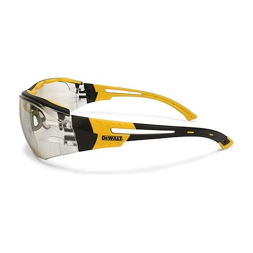  DEWALT Unisex-Adult Dpg108 Renovator® Premium Safety EyewearDPG108 Renovator™ Safety Eyewear - Black Frame - I/O Lens