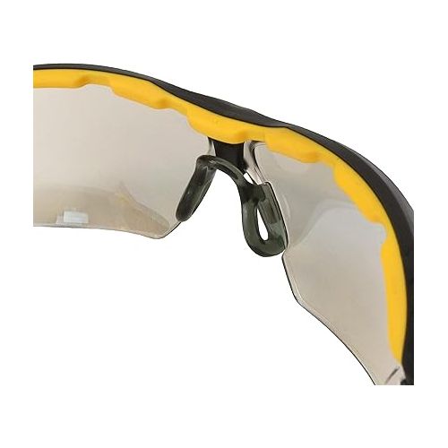  DEWALT Unisex-Adult Dpg108 Renovator® Premium Safety EyewearDPG108 Renovator™ Safety Eyewear - Black Frame - I/O Lens