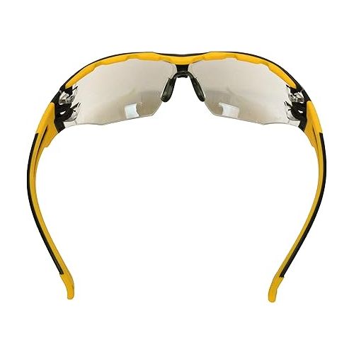  DEWALT Unisex-Adult Dpg108 Renovator® Premium Safety EyewearDPG108 Renovator™ Safety Eyewear - Black Frame - I/O Lens