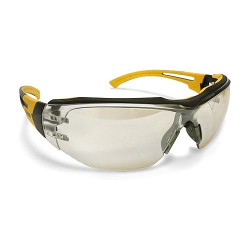  DEWALT Unisex-Adult Dpg108 Renovator® Premium Safety EyewearDPG108 Renovator™ Safety Eyewear - Black Frame - I/O Lens