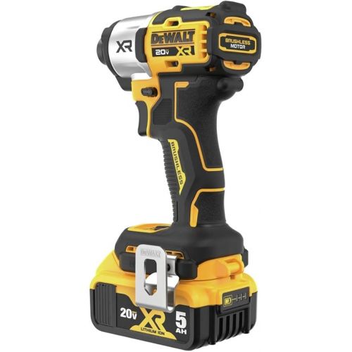  DEWALT 20V MAX Impact Driver, Cordless, 3-Speed, 2 Batteries and Charger Included (DCF845P2)