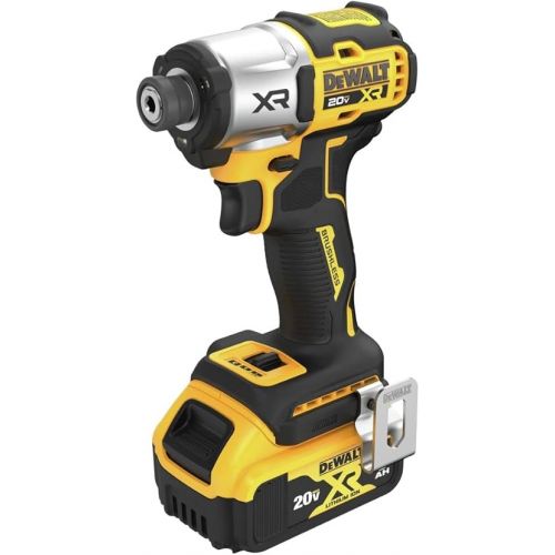  DEWALT 20V MAX Impact Driver, Cordless, 3-Speed, 2 Batteries and Charger Included (DCF845P2)