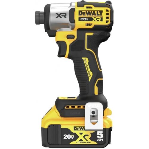  DEWALT 20V MAX Impact Driver, Cordless, 3-Speed, 2 Batteries and Charger Included (DCF845P2)