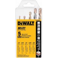 DEWALT DWA56015 Multi-Material Drill Bit Set, 5-Piece