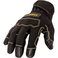 DEWALT Short Cuff Welding and Fabricator Gloves, Abrasion-Resistant Leather Palm, Fire-Resistant Materials, Kevlar Stitching