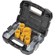 DEWALT Hole Saw Kit, Standard Electrician's Set, Bi-Metal (D180002), Yellow