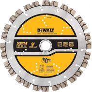 DEWALT Diamond Saw Blade, Concrete and Masonry Blade, Segmented, 9-inch (DW47924)