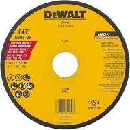 DeWalt DW8062 4-1/2-Inch Diameter by .045-Inch Thick Metal Cutting Abrasive Wheel with 7/8-Inch Arbor