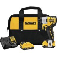 DEWALT XTREME 12V MAX* Impact Driver Kit, 1/4-Inch (DCF801F2)