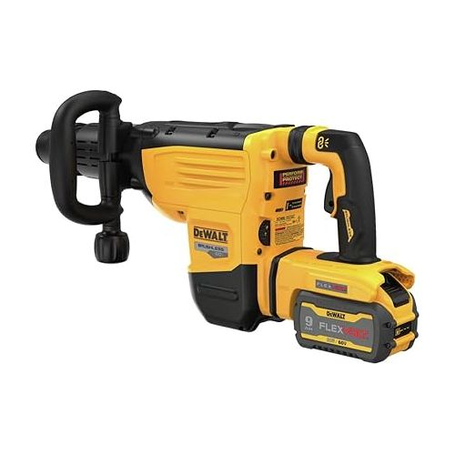  DEWALT 60V MAX* 22 lb. Cordless SDS MAX Chipping Hammer Kit (DCH892X1)