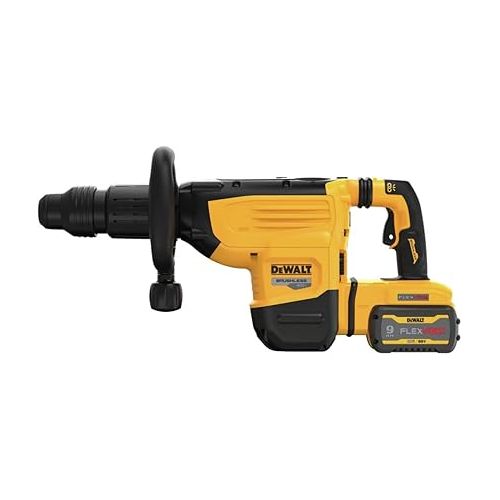  DEWALT 60V MAX* 22 lb. Cordless SDS MAX Chipping Hammer Kit (DCH892X1)