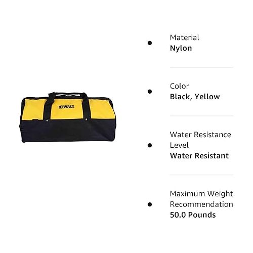  Dewalt Heavy Duty Ballistic Contractor Tool Bag Nylon