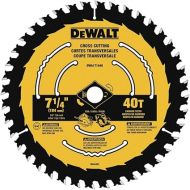 DEWALT Circular Saw Blade, 7 1/4 Inch, 40 Tooth, Wood Cutting (DWA171440)