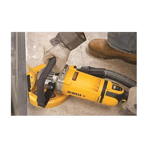  DEWALT Angle Grinder, 7-Inch, 8,500 RPM, 4.9-HP (DWE4597), Yellow