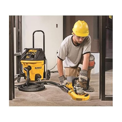  DEWALT Angle Grinder, 7-Inch, 8,500 RPM, 4.9-HP (DWE4597), Yellow