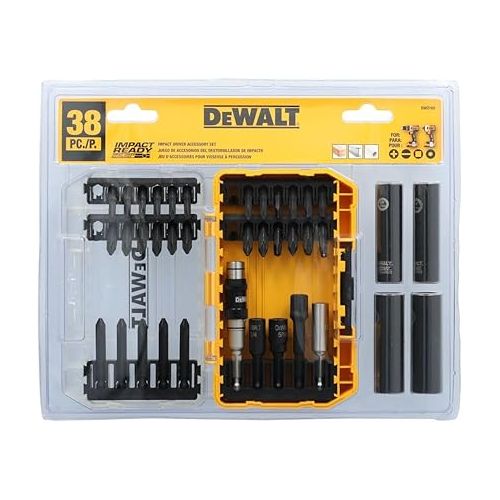  DEWALT Impact Driver Bit Set, 38-Piece (DW2169)